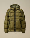 C.P Company Hooded Down Puffer - GREEN BANANA