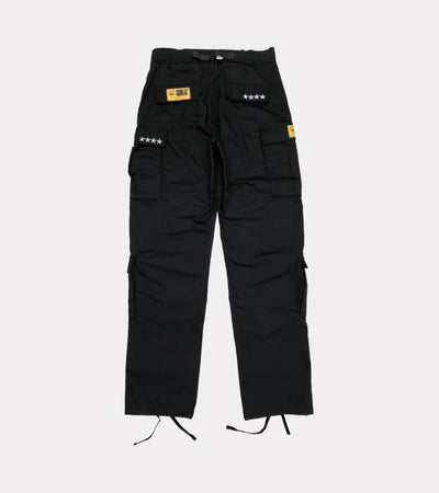 Corteiz Mula Guerillaz Cargos – Black/White