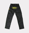 Corteiz Mula Guerillaz Cargos – Black/Yellow